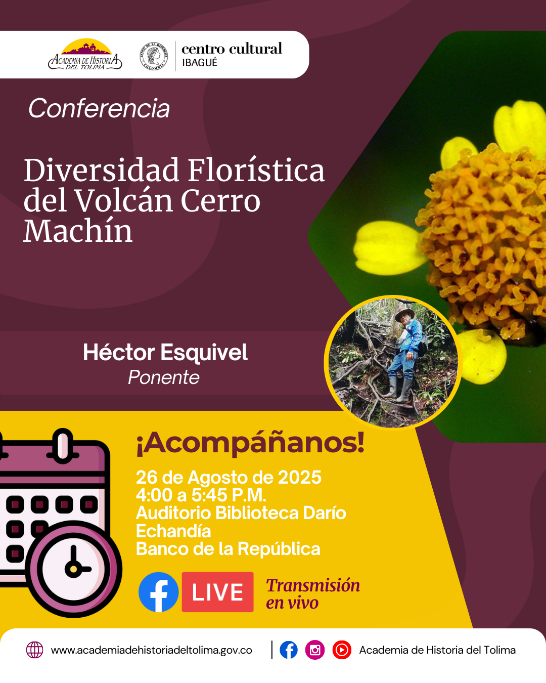 Conferencia diversidad Florística del Cerro Machín
