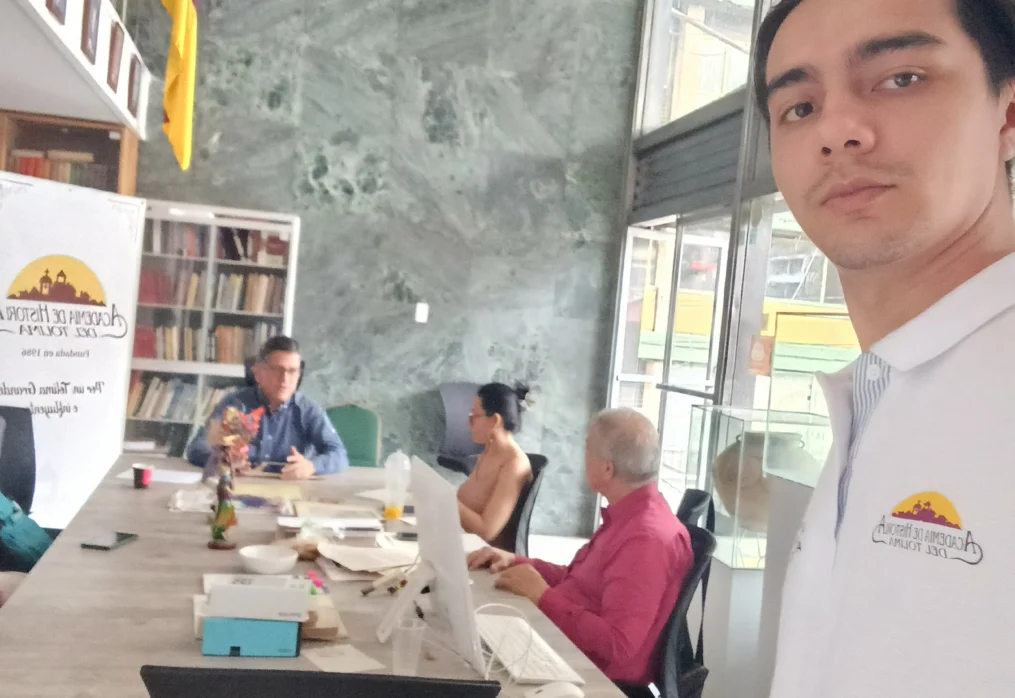 Encuentro por los 40 años de Armero, con la Academia de Historia y docentes de la UT